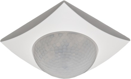 MDT Technologies KNX snímač prítomnosti 360°, 3 Pyro, meranie jasu, matný biely
