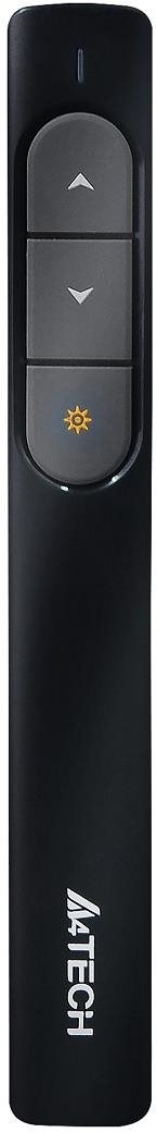A4tech 2.4G bezdrôtový laserový prezentér & ukazovátko, čierny
