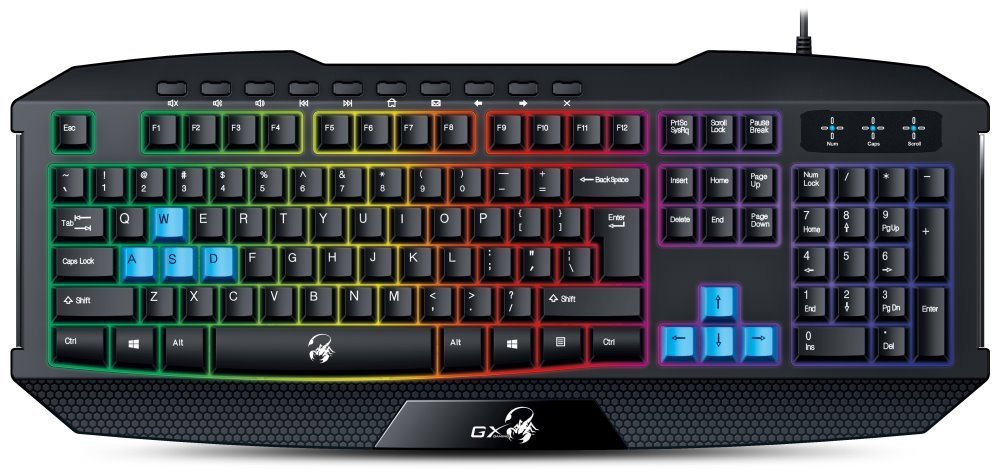 Genius GX GAMING Scorpion K215 – CZ/SK
