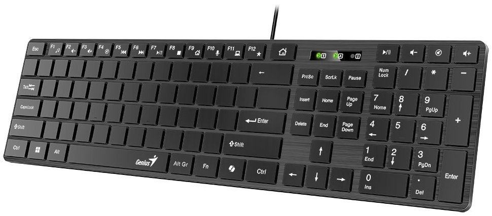 Genius Slimstar K500 Education – layout bez písmen