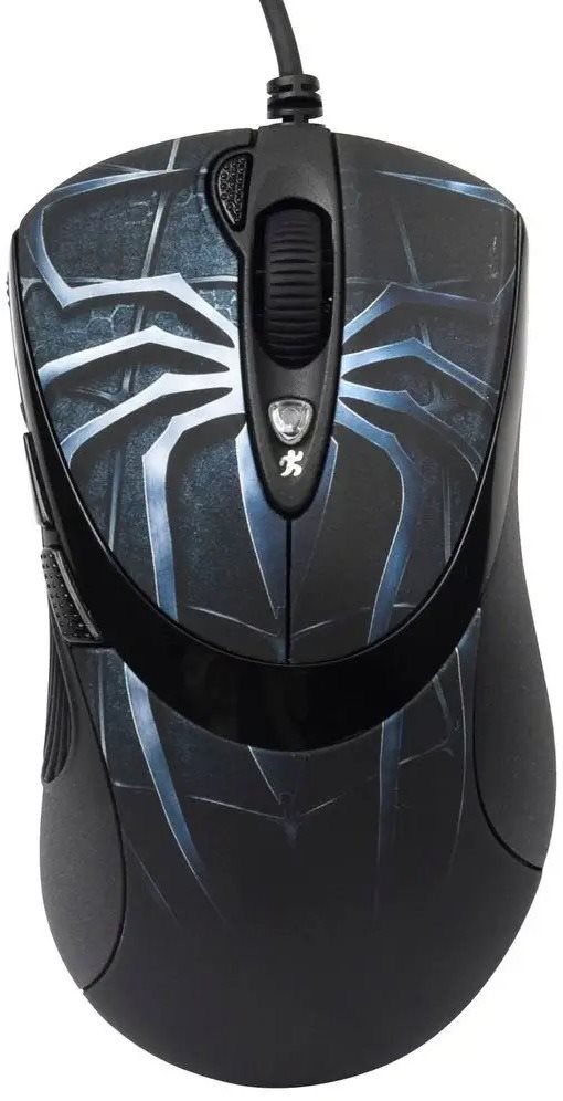A4tech XL-747H Gaming motív pavúk modrý