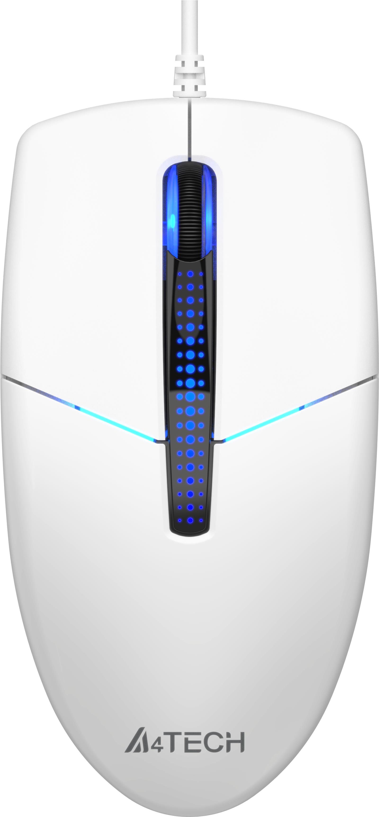 A4tech N-530S, USB, biela