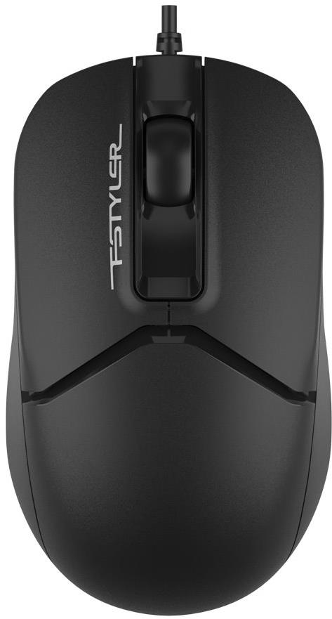 A4tech FSTYLER, USB-C + USB-A, čierna