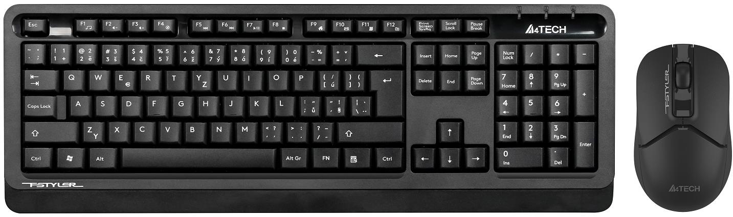 A4tech FG1012S čierna – CZ/SK