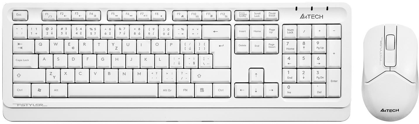 A4tech FG1012 biela – CZ/SK