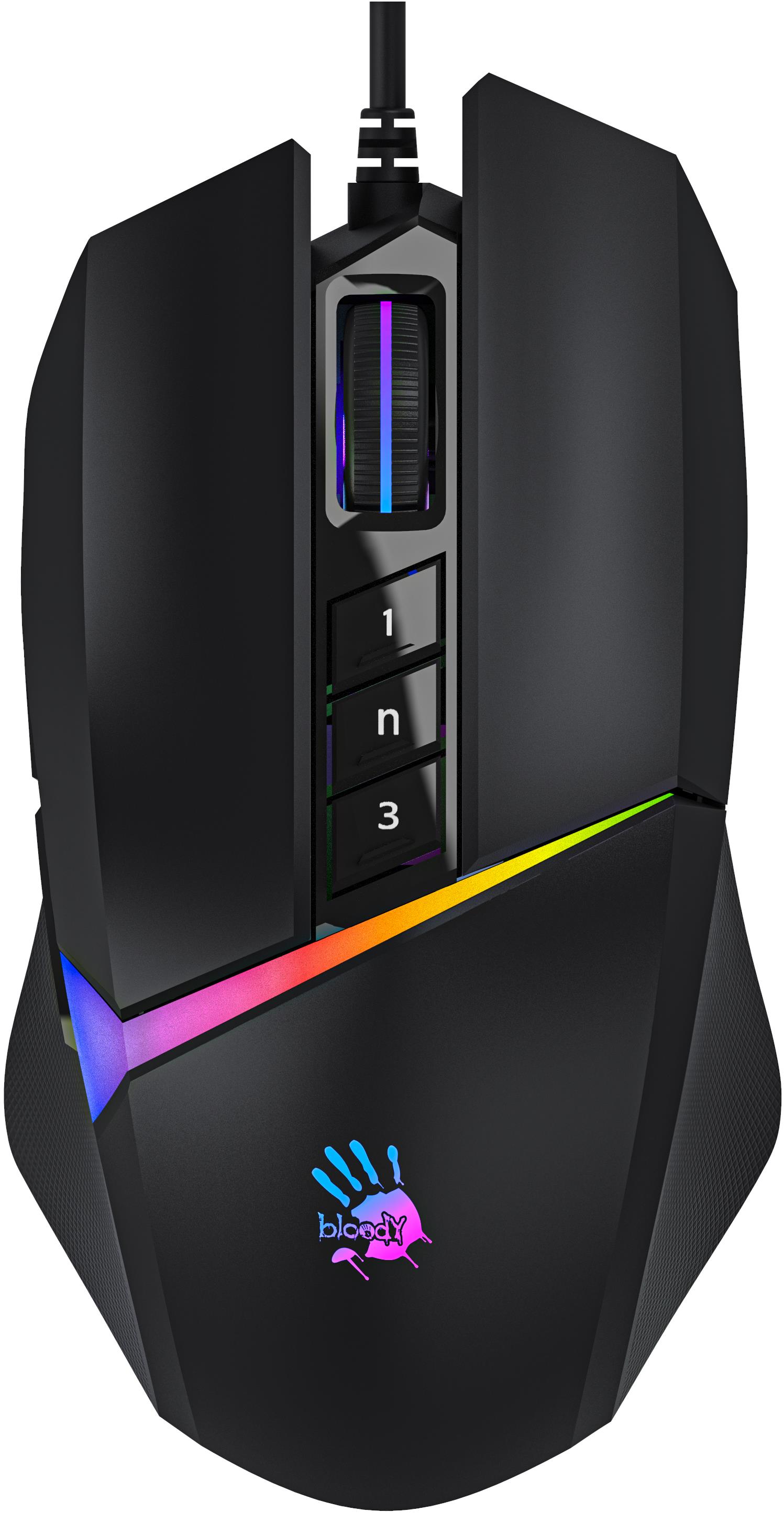 A4tech BLOODY W60MAX, herná myš, USB, CORE 3