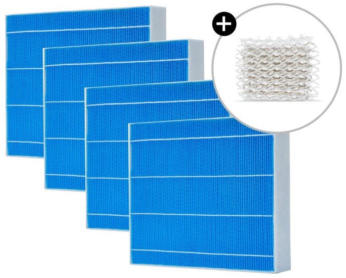 Meaco Súprava 4 ks zvlhčovacích filtrov a vložka Silvertex® pre zvlhčovač vzduchu Meaco Armin® 680