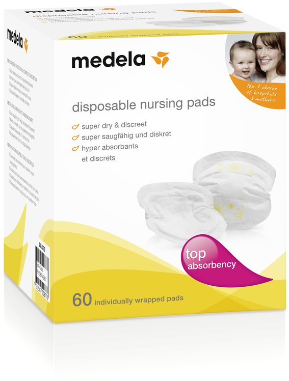 MEDELA Prsné vložky jednorazové - 60 ks