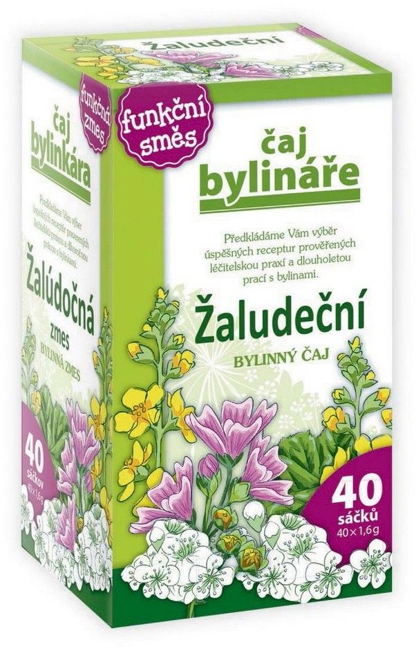 Čaj bylinára Žalúdočný 40× 1,6 g