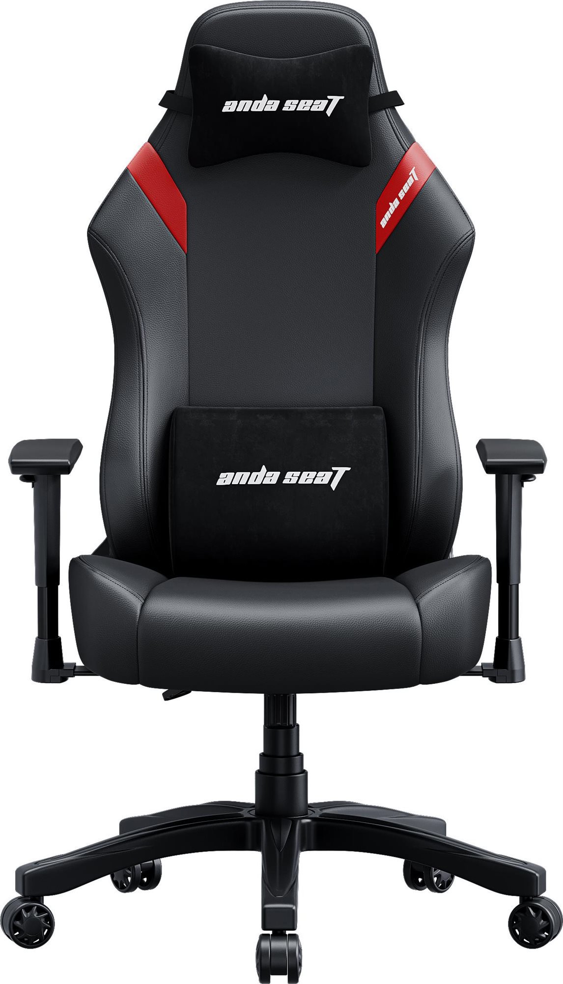 Anda Seat Luna Premium Gaming Chair – L size Black + Red