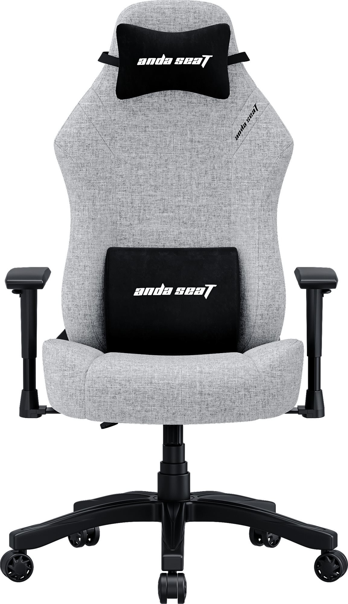Anda Seat Luna Premium Gaming Chair – L size Grey Fabric