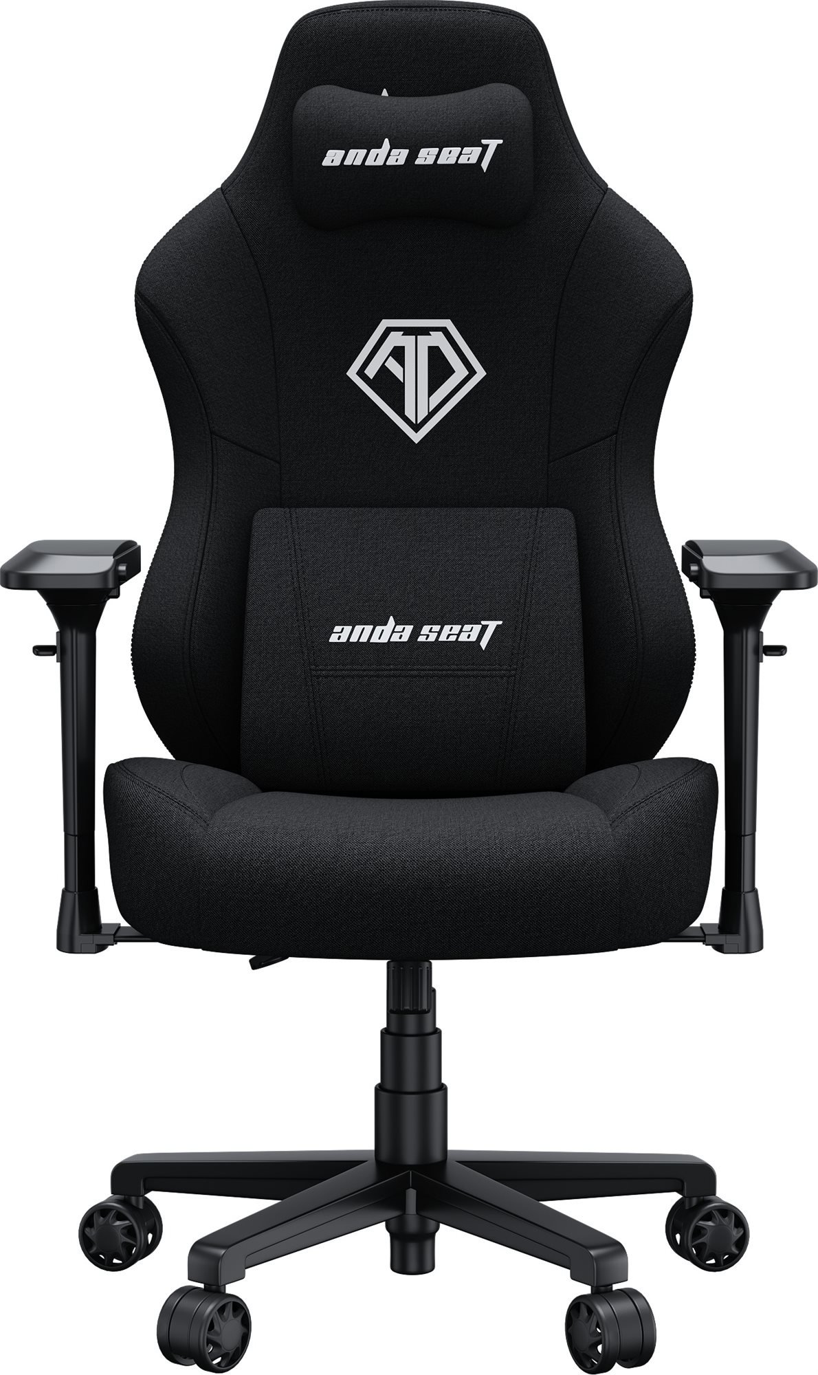 Anda Seat Phantom 3 Pro Premium Gaming Chair – L size Black Fabric