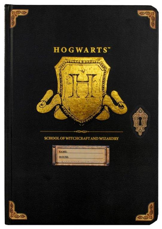 Harry Potter: Hogwarts Shield – zápisník A5