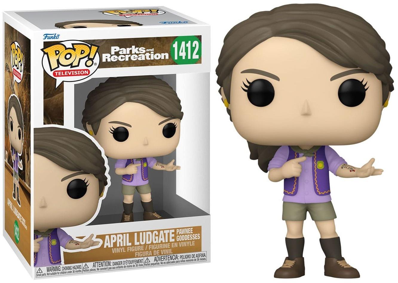 Funko Pop! Television Parks and Recreation April Ludgate Pawnee Goddesses 1412
