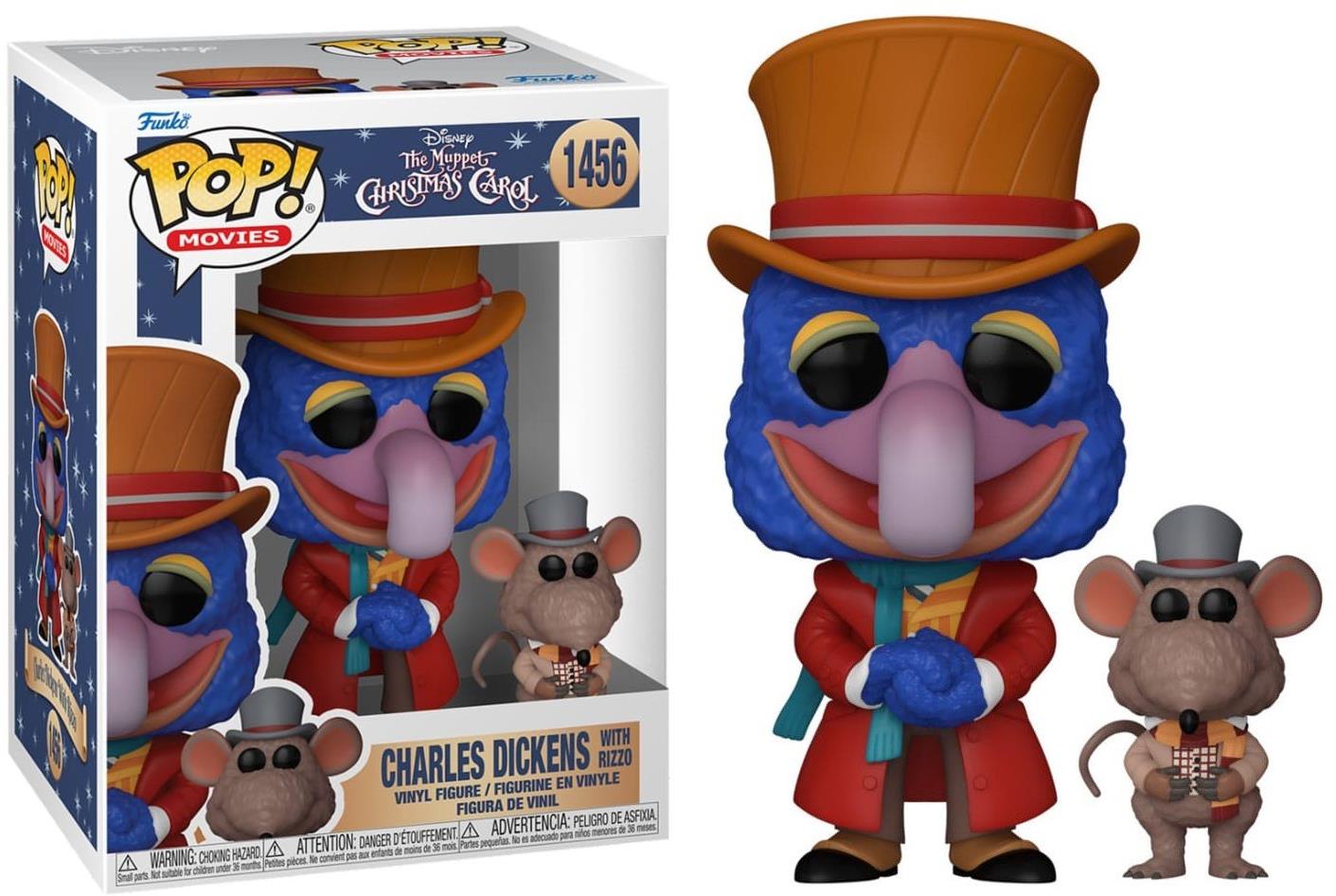 Funko Pop! Movies The Muppet Christmas Carol Gonzo with Rizzo 1454
