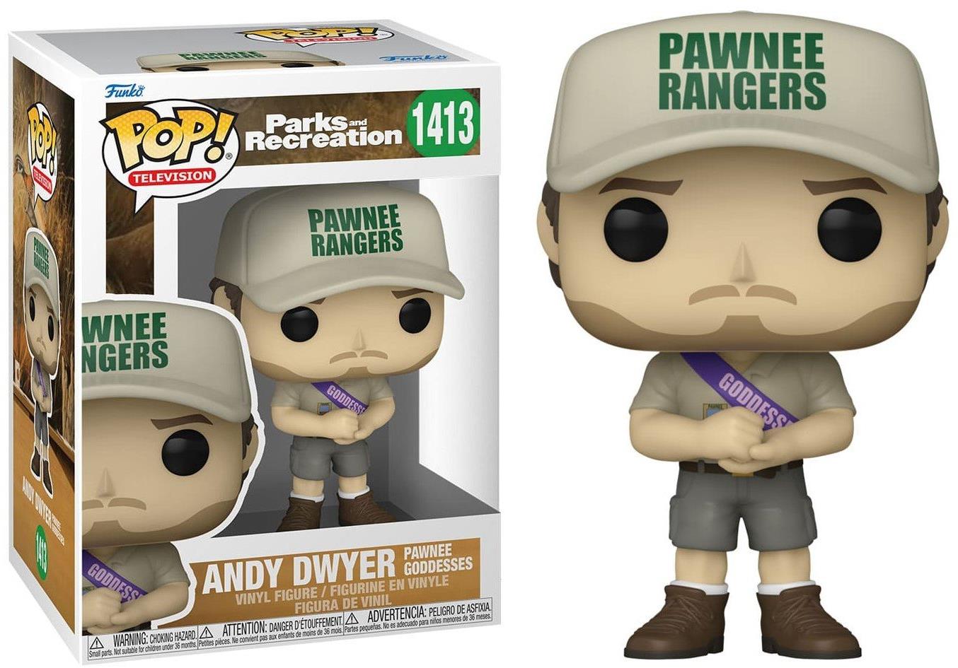 Funko Pop! Television Parks and Recreation Andy Dwyer Pawnee Goddesses 1413