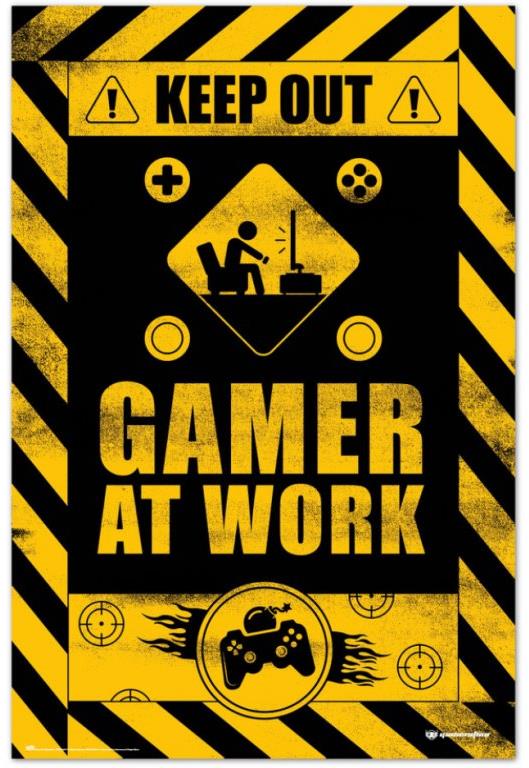 Gameration: Gamer At Work – plagát