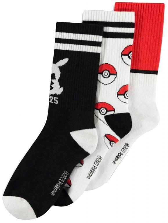 Pokémon Iconics Logos – pánske ponožky (43 – 46)