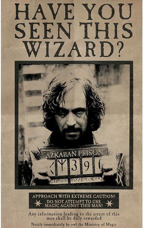 Harry Potter Wanted Sirius Black