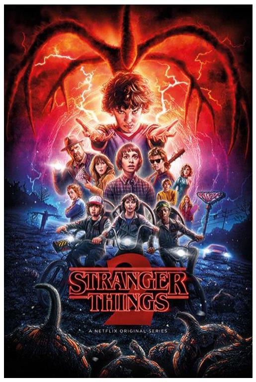 Netflix Stranger Things Season 2 One Sheet