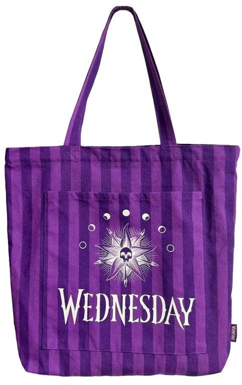 Netflix Wednesday Stripes – na rameno