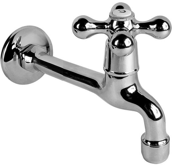 Mereo Nástenný kohútik, Retro Viktória, 1/2" chróm