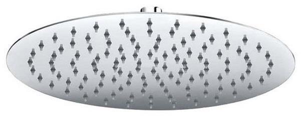 MEREO Tanierová sprcha horná, Slim, okrúhla, priemer 300 mm, s kĺbom, nerez