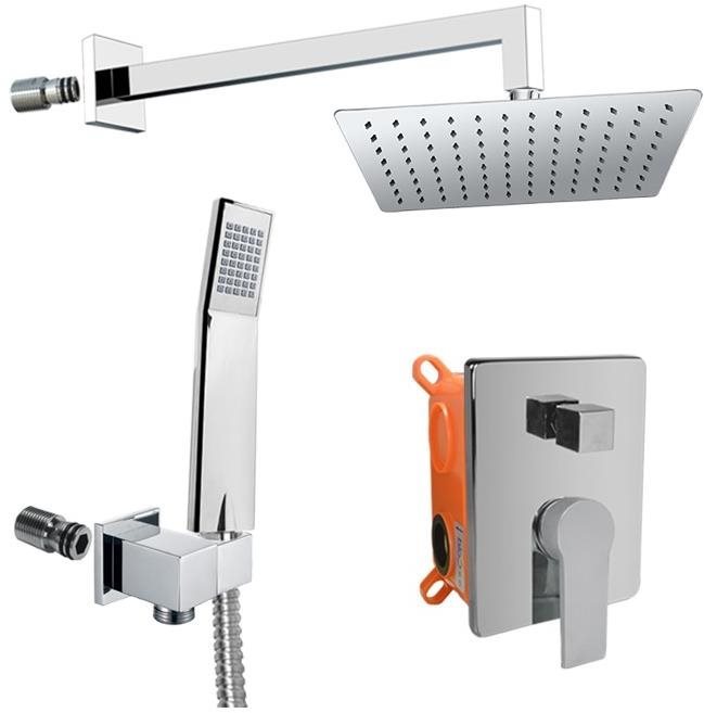 MEREO Sprchový set s dvojcestnou podomietkovou batériou