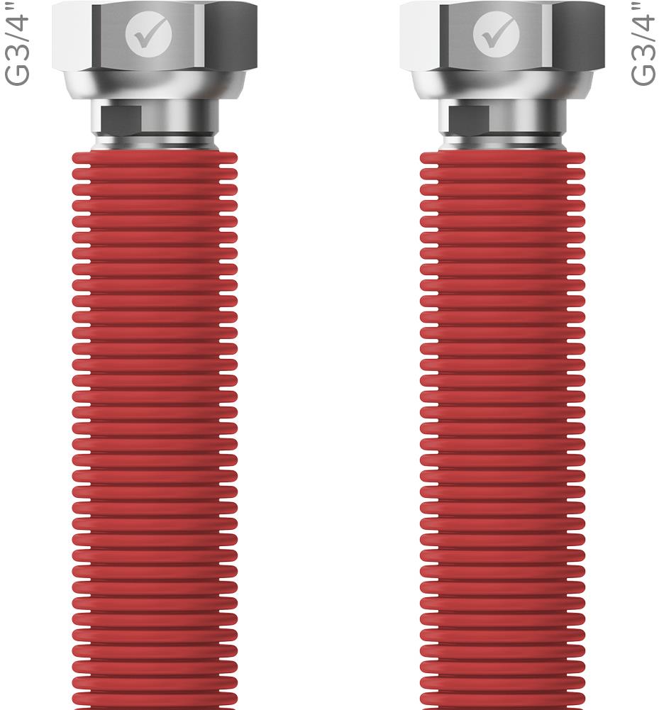 MERABELL Hadica Aqua Flexi G3/4"-G3/4" červená