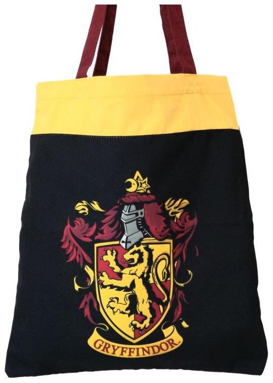 Harry Potter: Gryffindor (čierna) – shopping taška