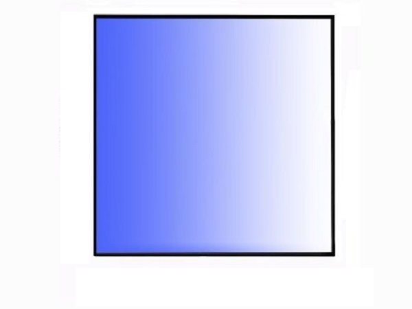 Lienbacher Sklo pod kachle štvorec s fazetou 100 × 100 cm