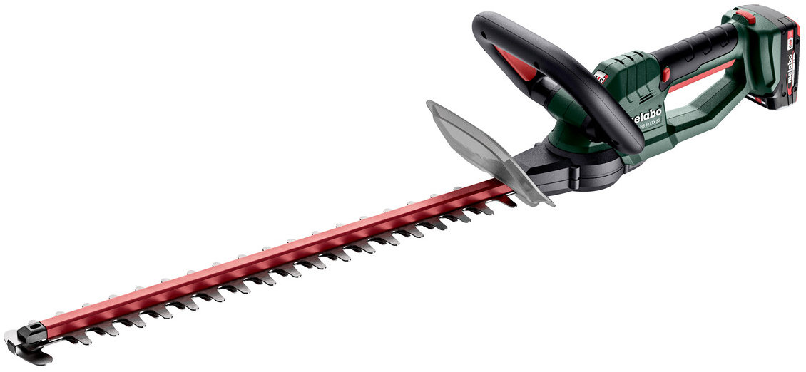 METABO Nožnice na živý plot Aku HS 18 LTX 55 2× 2,0 Ah