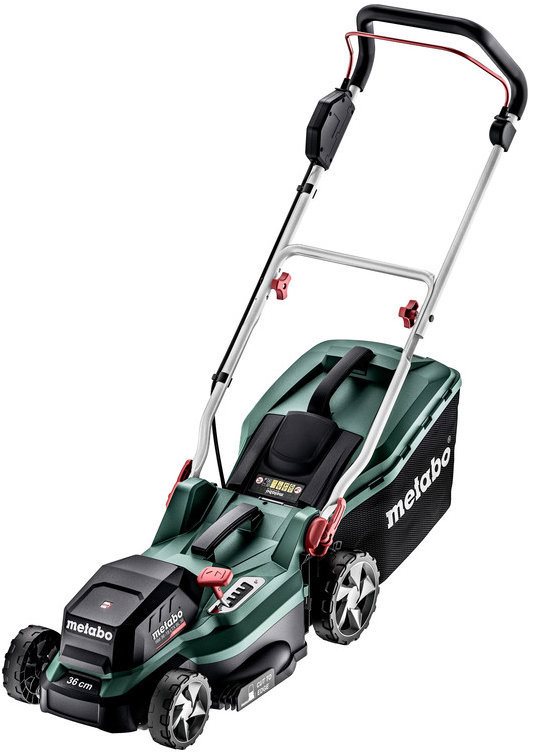 METABO Aku sekačka na trávu RM 36-18 LTX BL 36 2× 5,2 Ah