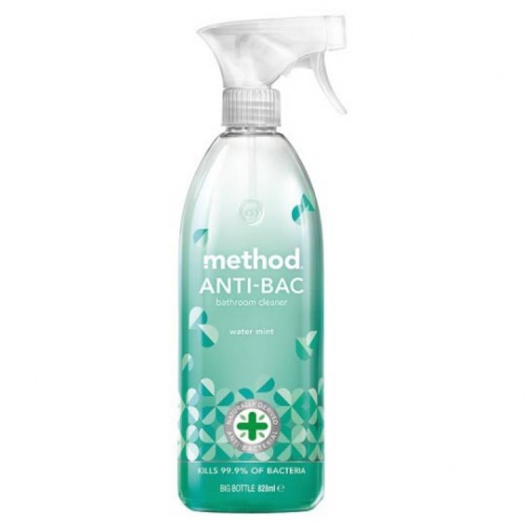 METHOD Antibakteriálny čistič na kúpeľne, 830 ml – Water mint