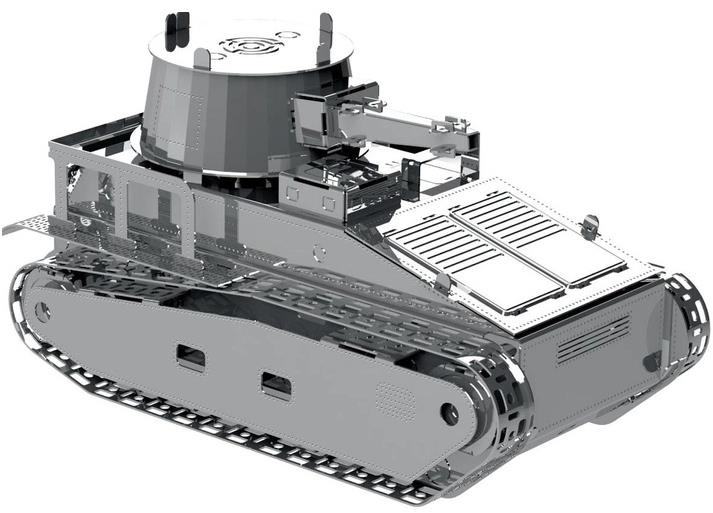 Metal Time Luxusní ocelová stavebnice tank Leichttractor Vs.Kfz.31