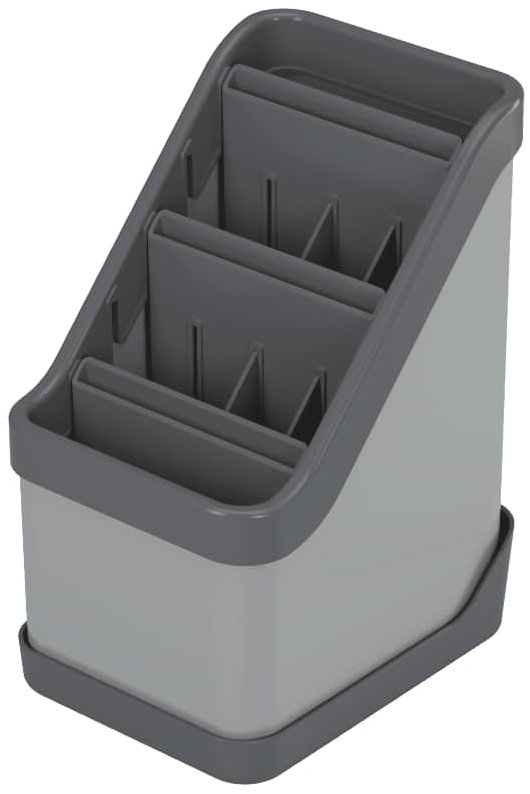 Metaltex Odkvapkávač na príbory 12 × 17 × 21 cm nastaviteľný, UH