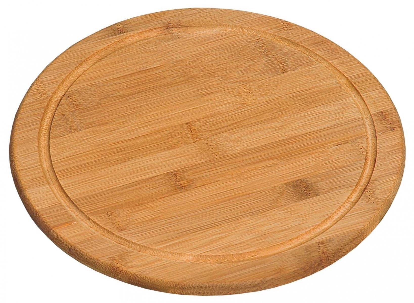Kesper Krájacia doštička guľatá, bambus priemer 25 cm