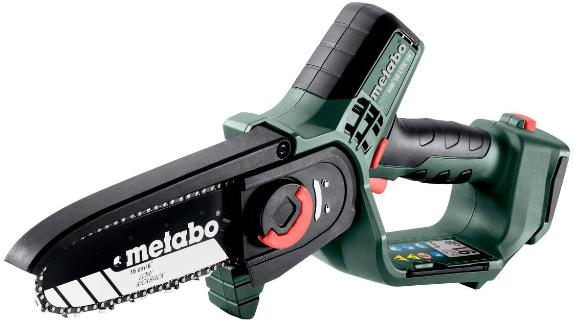 METABO Jednoručná motorová píla AKU MS 18 LTX 15 (bez AKU)