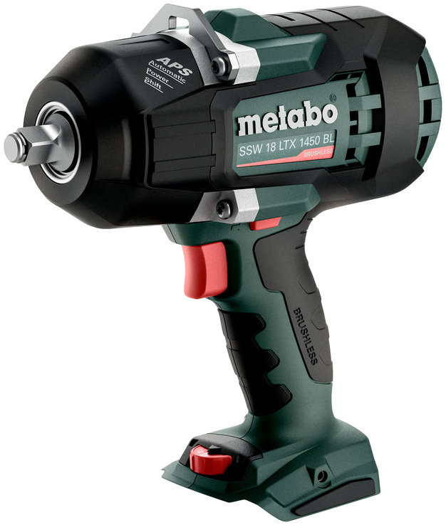 METABO – Aku rázový uťahovač SSW 18 LTX 1450 BL, bez aku