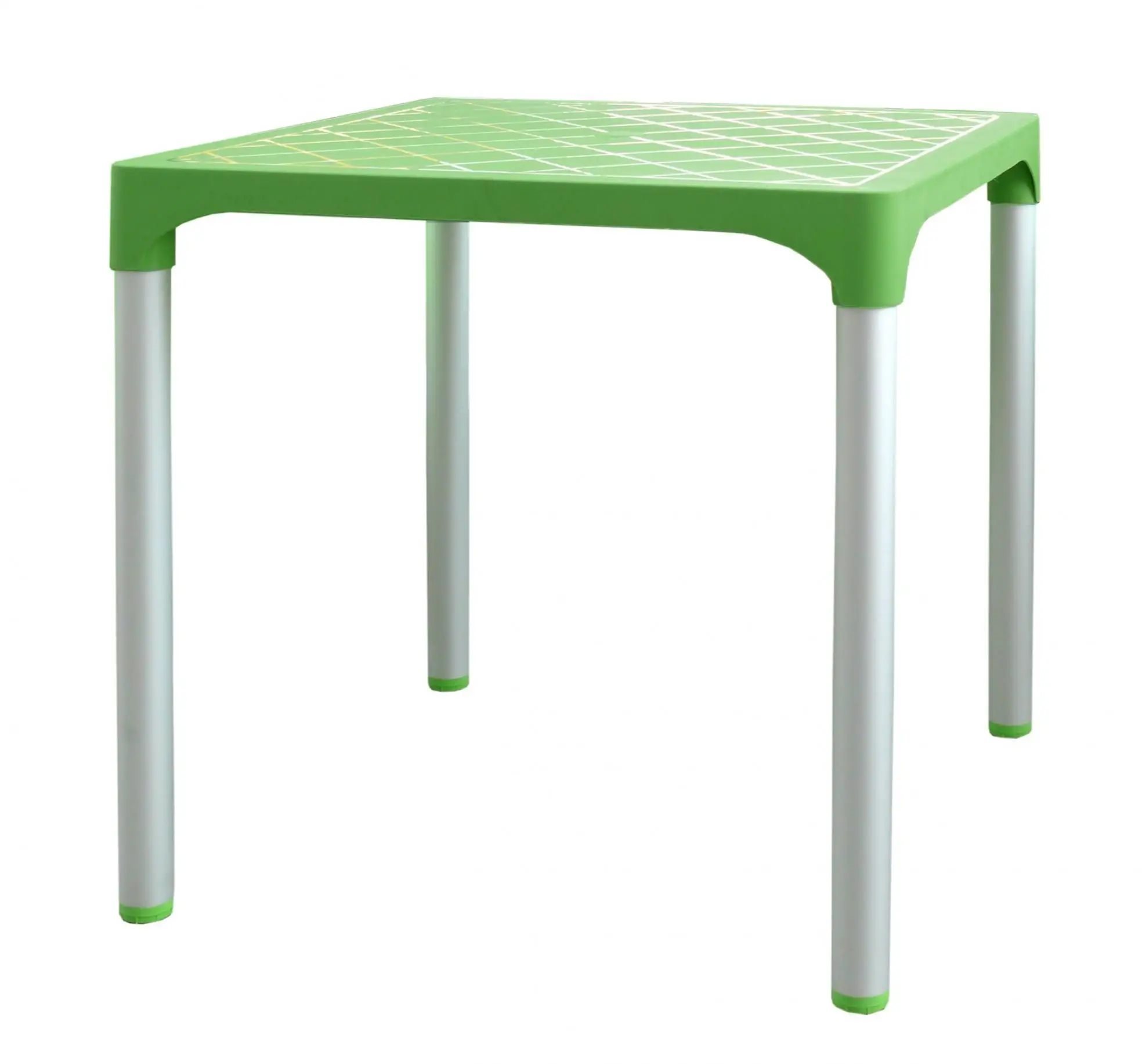 MEGA PLAST VIVA 72 × 72 × 72 cm, AL nohy, zelený