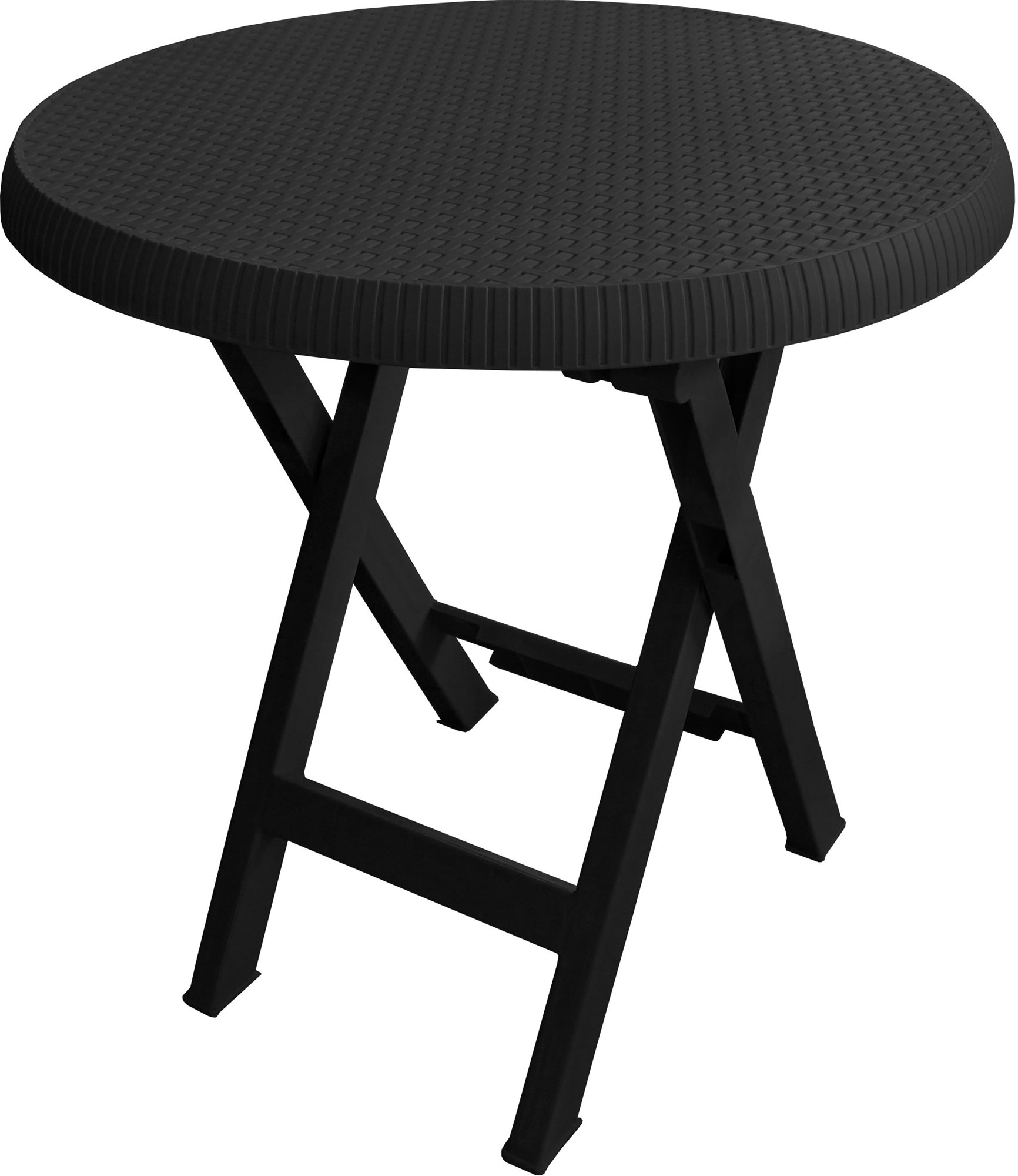 MEGAPLAST Teo skladací O 70 cm, antracit