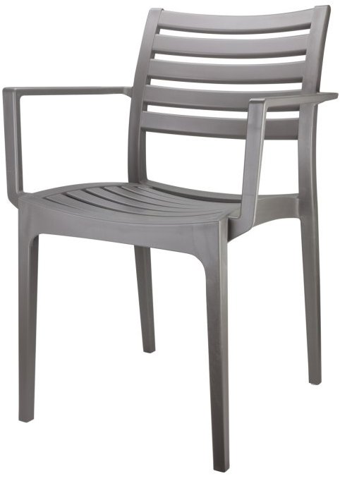 Mega Plast MP1548 Capri 83×58×57 cm, Dark Grey