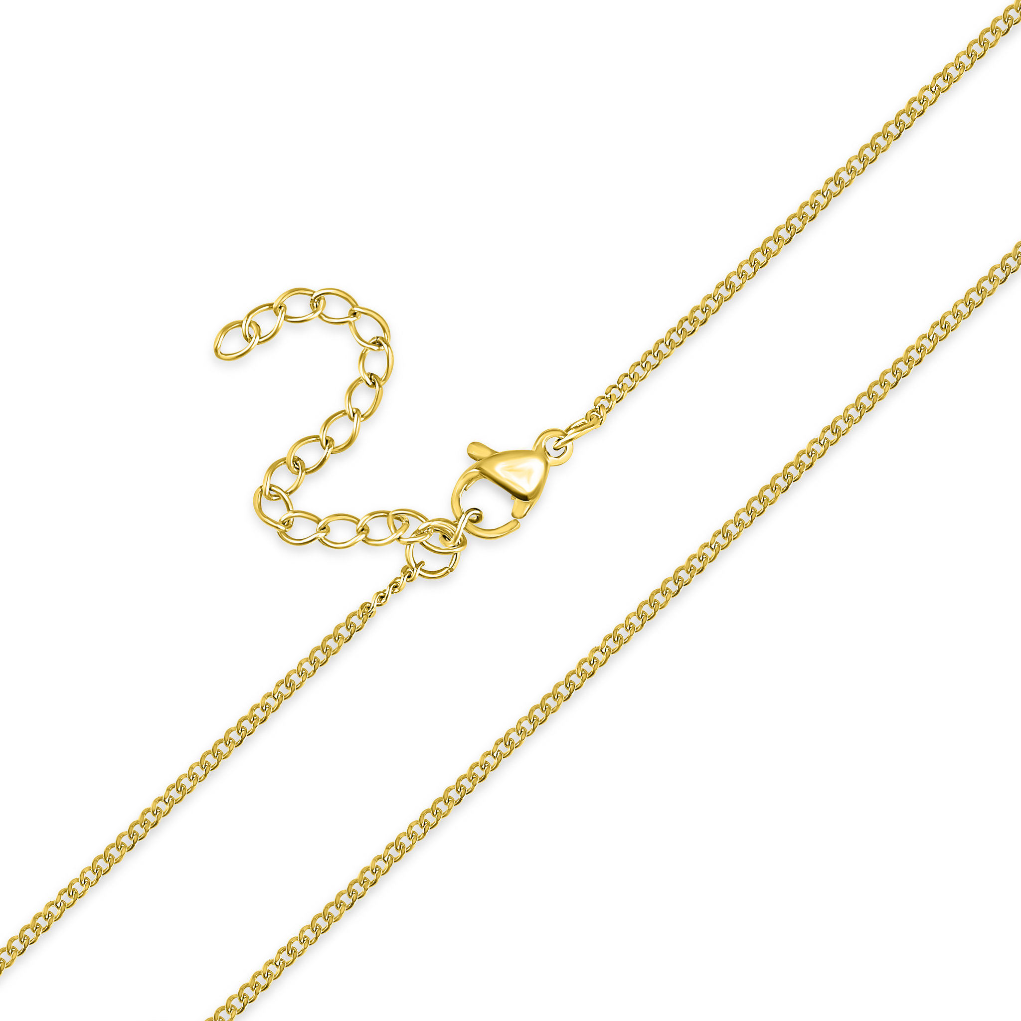 Meucci Nastaviteľná retiazka PANCIER 40/0,1 cm GOLD (S7011)