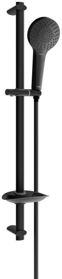 MEXEN DB05 posuvný sprchový set, čierny 785054584-70