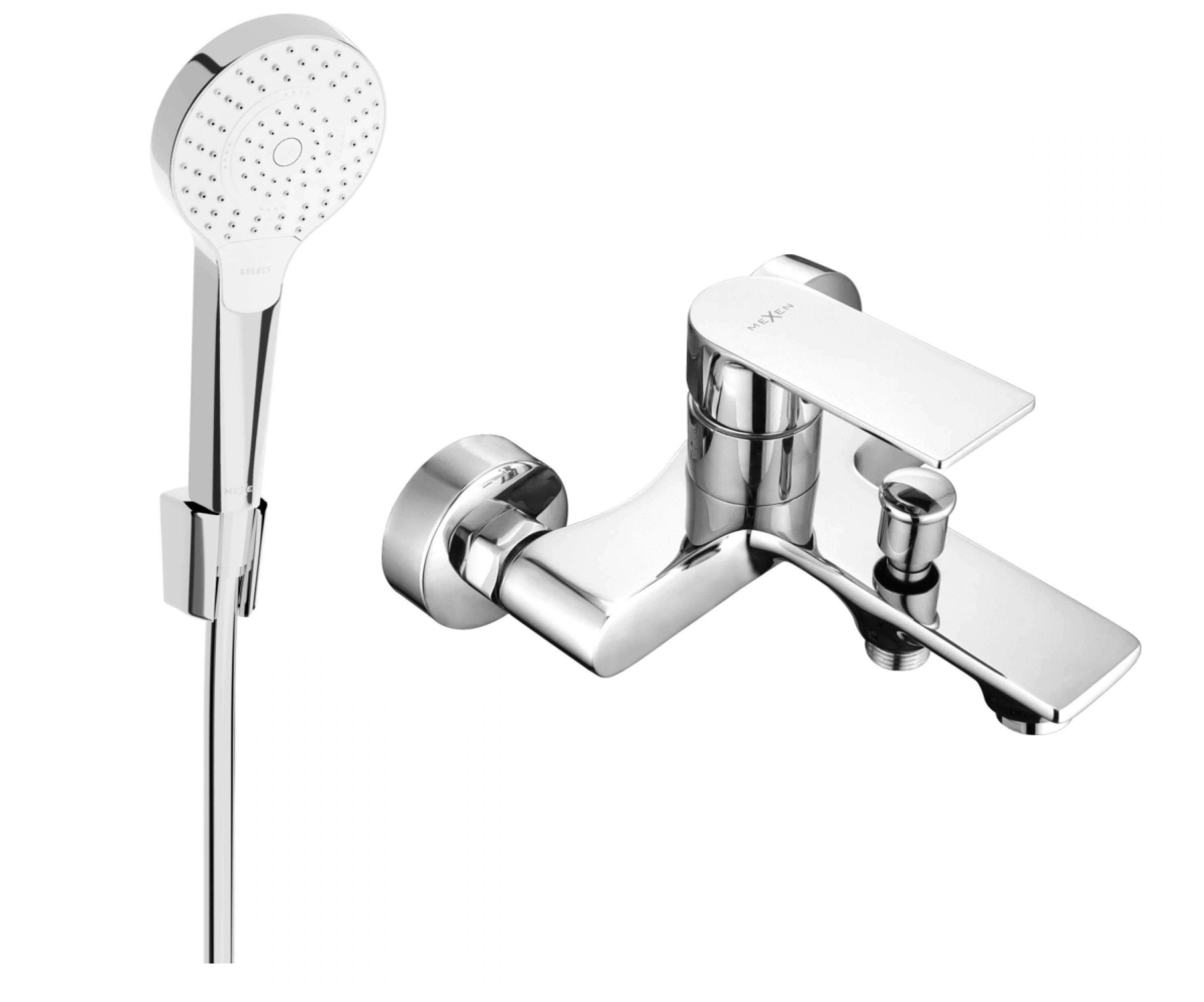 Mexen R05 Royo Vaňová batéria so sprchou set, chróm (7223R05-00)