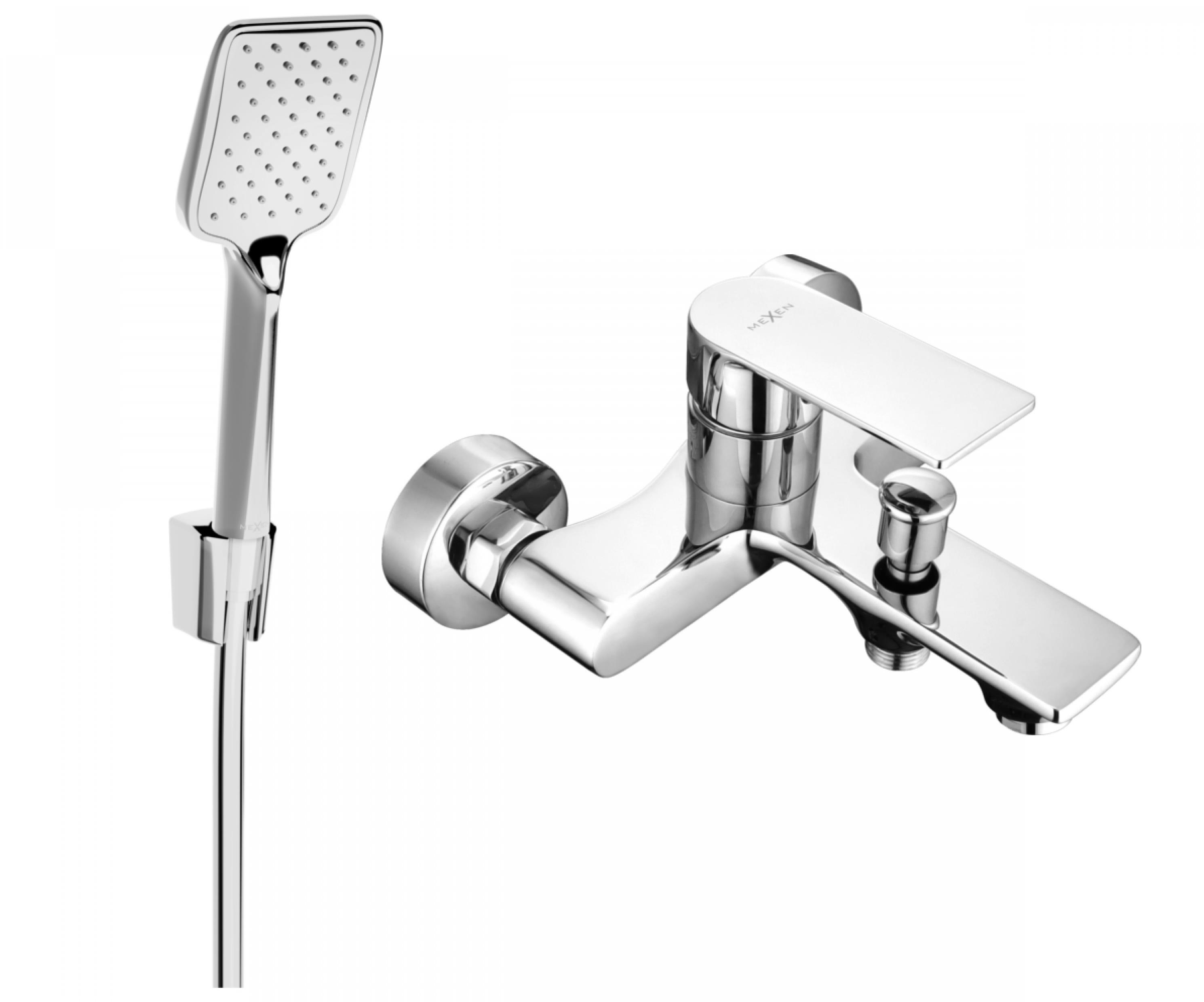 Mexen R62 Royo Vaňová batéria so sprchou set, chróm (7223R62-00)
