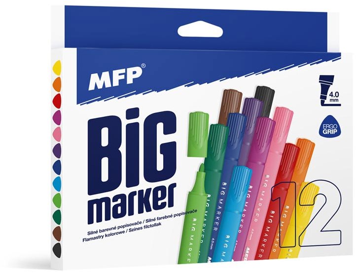 MFP Jumbo 4.0 mm, 12 farieb