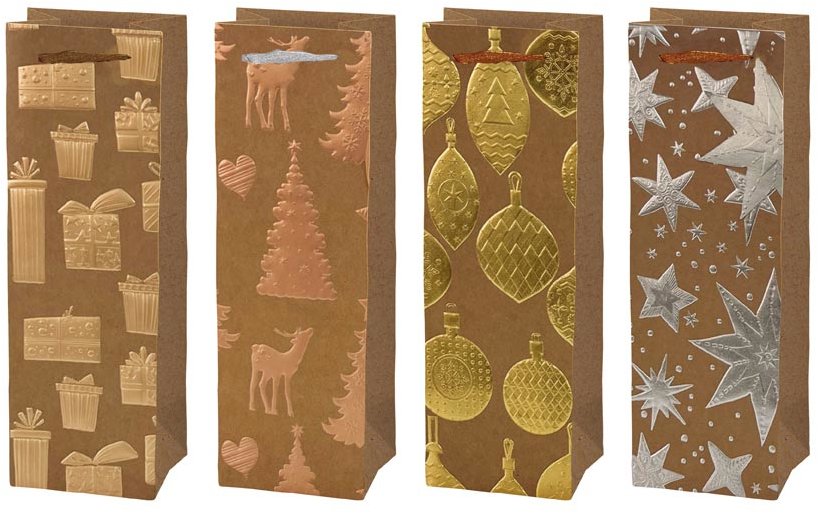 MFP vianočná súprava T12 KRAFT mix V29 (120 × 360 × 85 mm) – balenie 4 ks