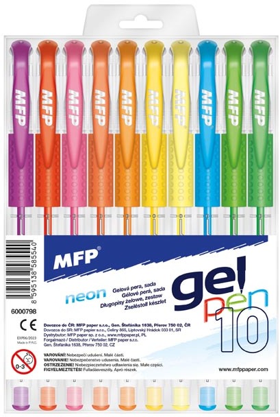 MFP X-trail NEON – súprava 10 ks