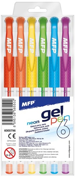 MFP X-trail NEON – súprava 6 ks